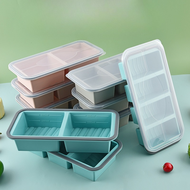 Meal Prep Template - Souper Cubes, siliconen diepvriesvormpjes voor het
