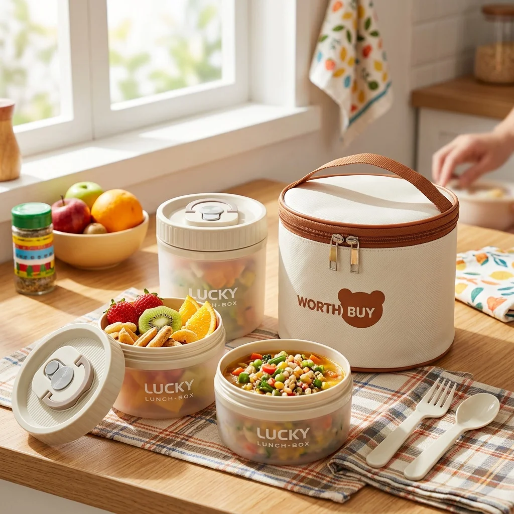 Meal Prep Or Prep Meal - Draagbare plastic lunchbox, geschikt voor gebruik