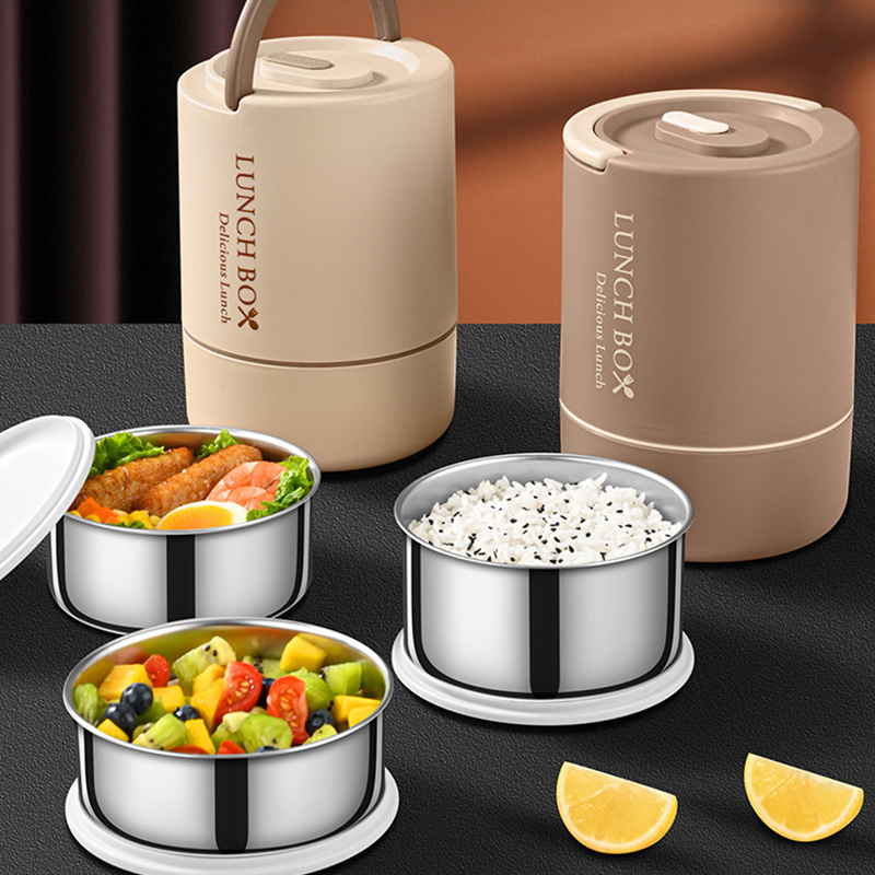 Meal Prep Bowl - 4-delige set draagbare lunchboxen (47,5 ounce),