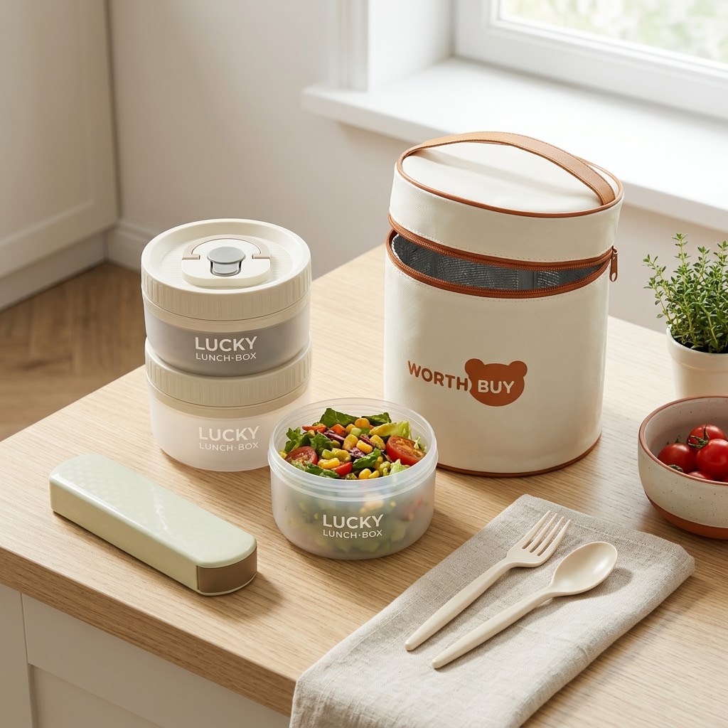 Meal Prep Or Prep Meal - Ronde bentobox, geschikt voor de magnetron,