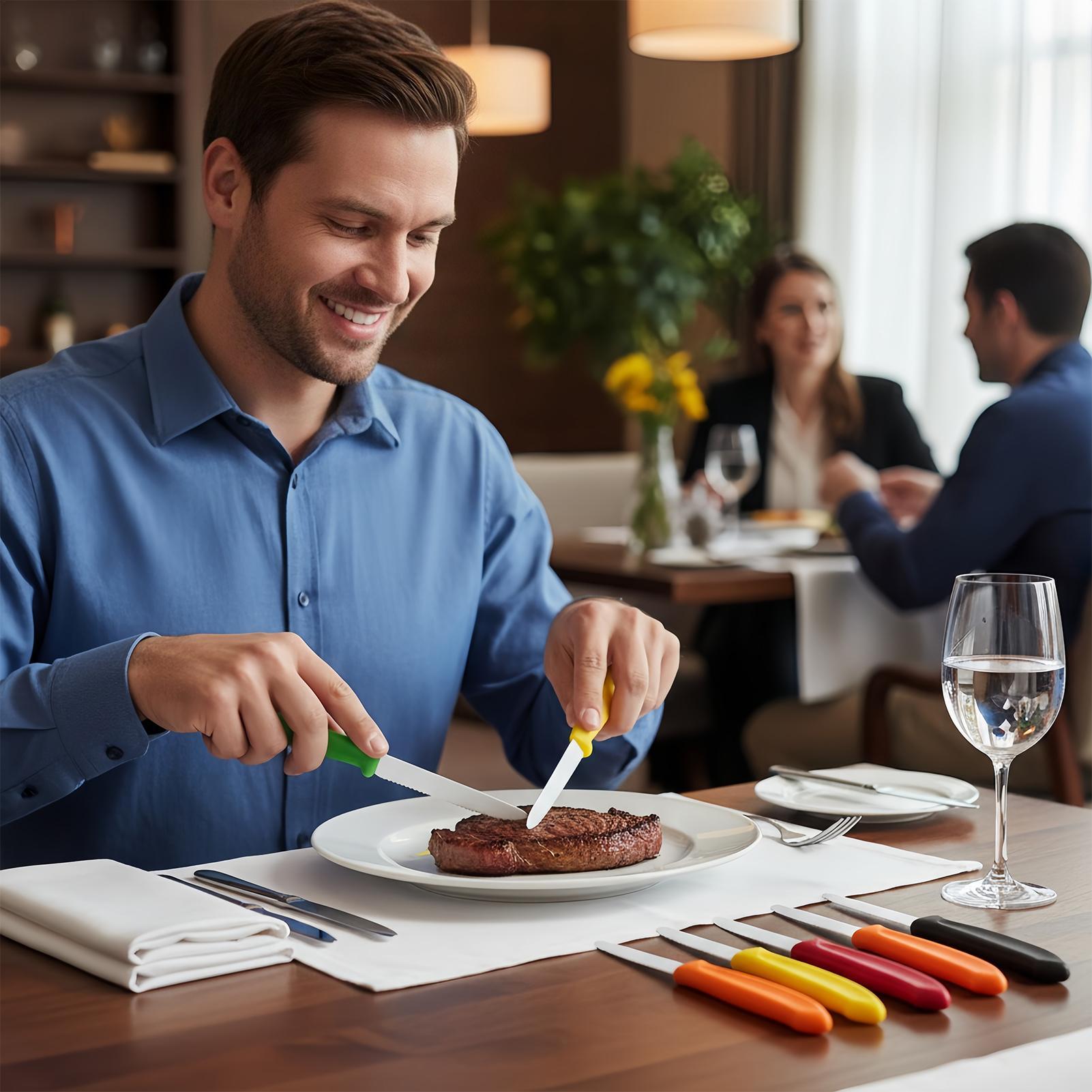 Gekartelde steaksnijder 5-deli - Meal Prep Kitchen recensie en prijs