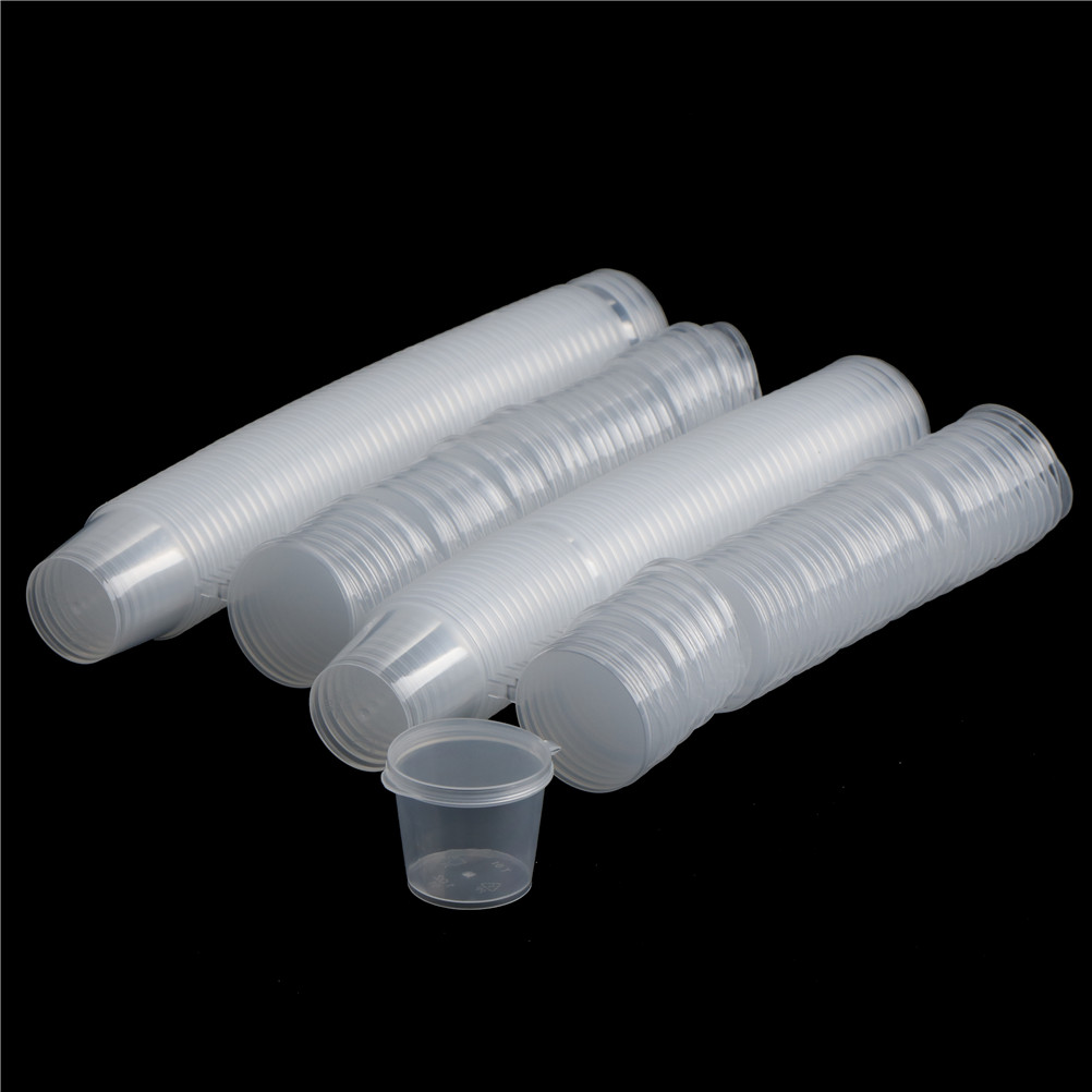 100 Stuks Kleine Plastic Wegwe - Sauce Dipping Cup recensie en prijs