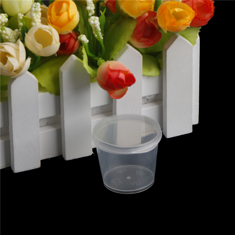 100 Stuks Kleine Plastic Wegwe - Sauce Dipping Cup recensie en prijs