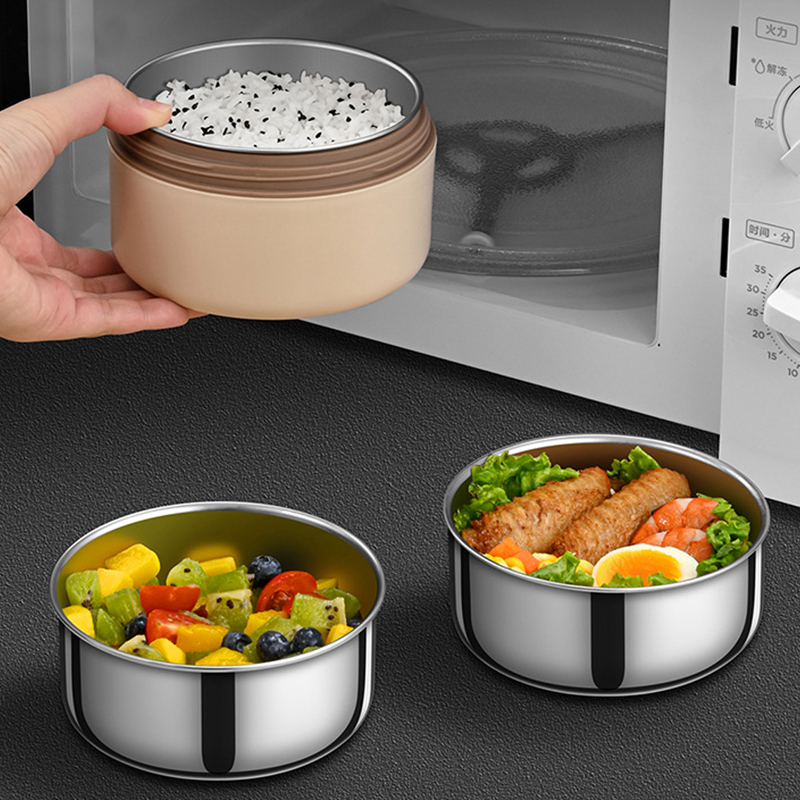 4-delige set draagbare lunchbo - Meal Prep Bowl recensie en prijs