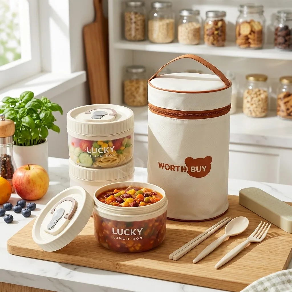 Plastic Bento Box, geschikt vo - Meal Prep Or Prep Meal recensie en prijs