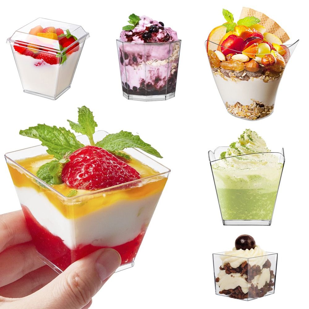 10 stuks yoghurtbeker wegwerp  - Sauce Dipping Cup recensie en prijs