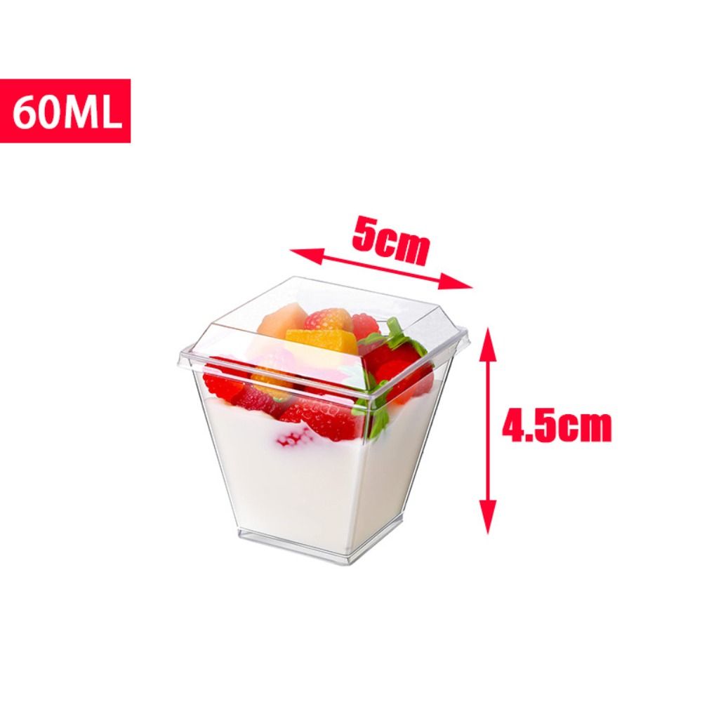10 stuks yoghurtbeker wegwerp  - Sauce Dipping Cup recensie en prijs