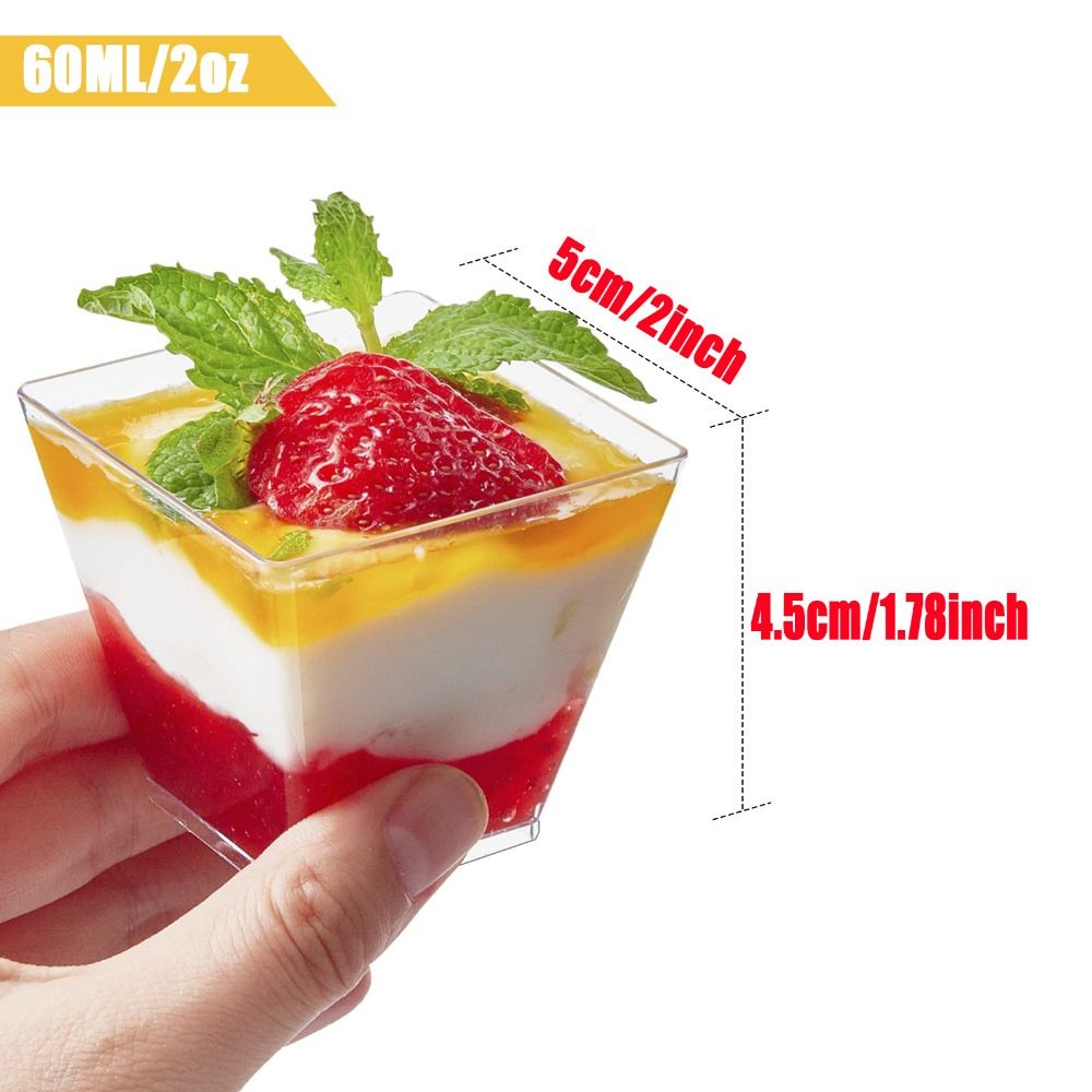 10 stuks yoghurtbeker wegwerp  - Sauce Dipping Cup recensie en prijs